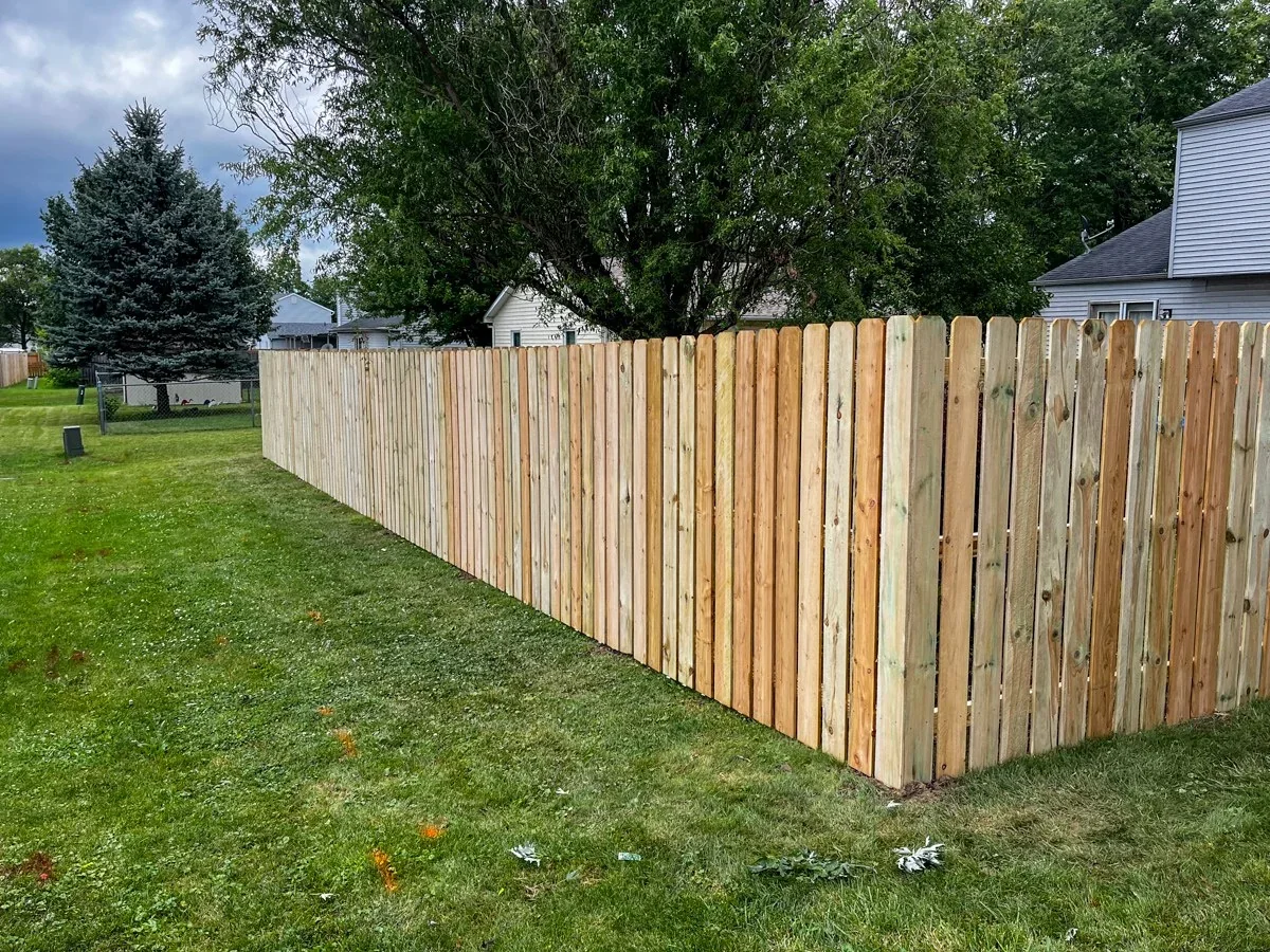 Fence installed by Pinnacle Fence